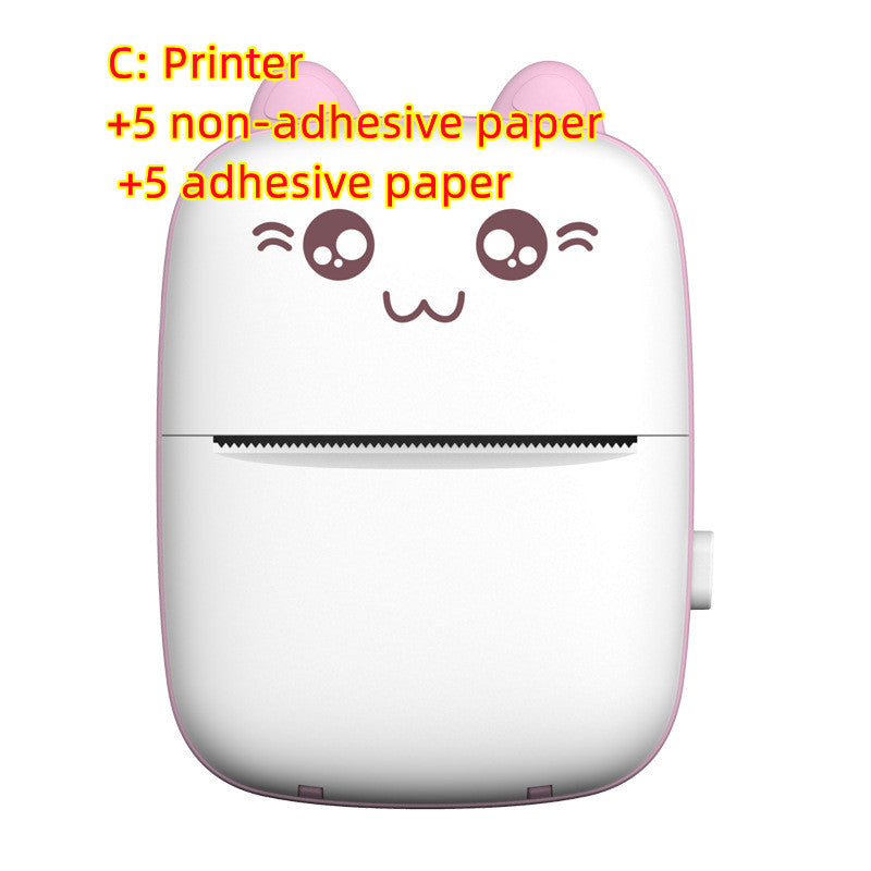 Portable mini printer with Bluetooth