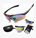 Outdoor sports safety glasses, sunglasses with interchangeable lenses