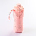 Foldable silicone water bottle