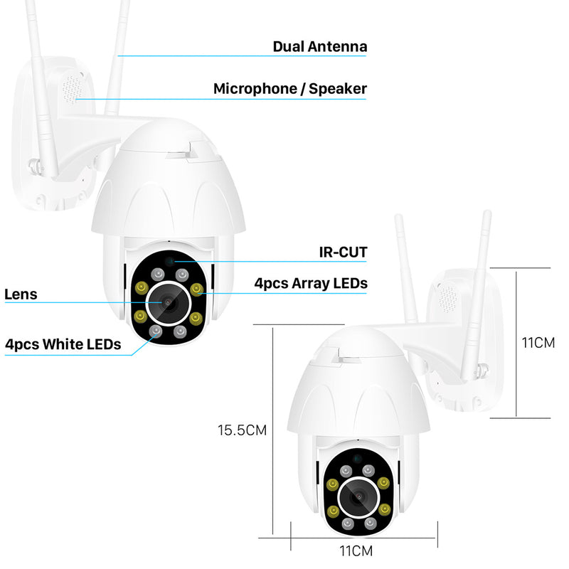 Outdoor camera waterproof