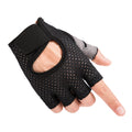 Half finger fitness glove