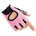 Half finger fitness glove