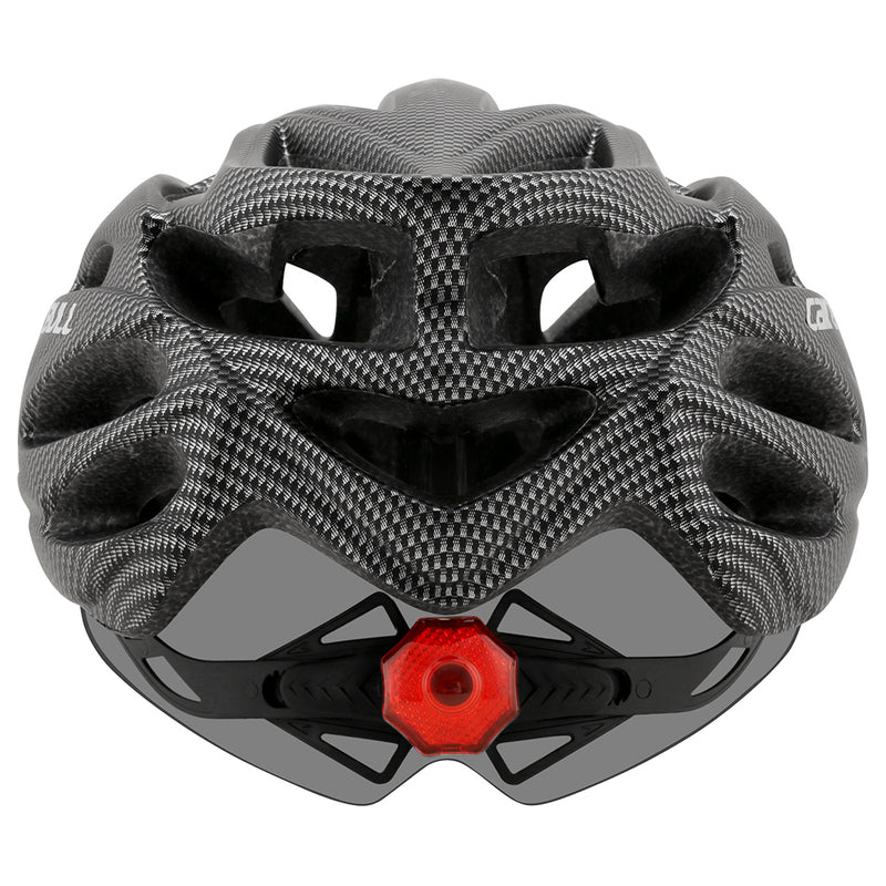 Casque de vélo avec visière amovible