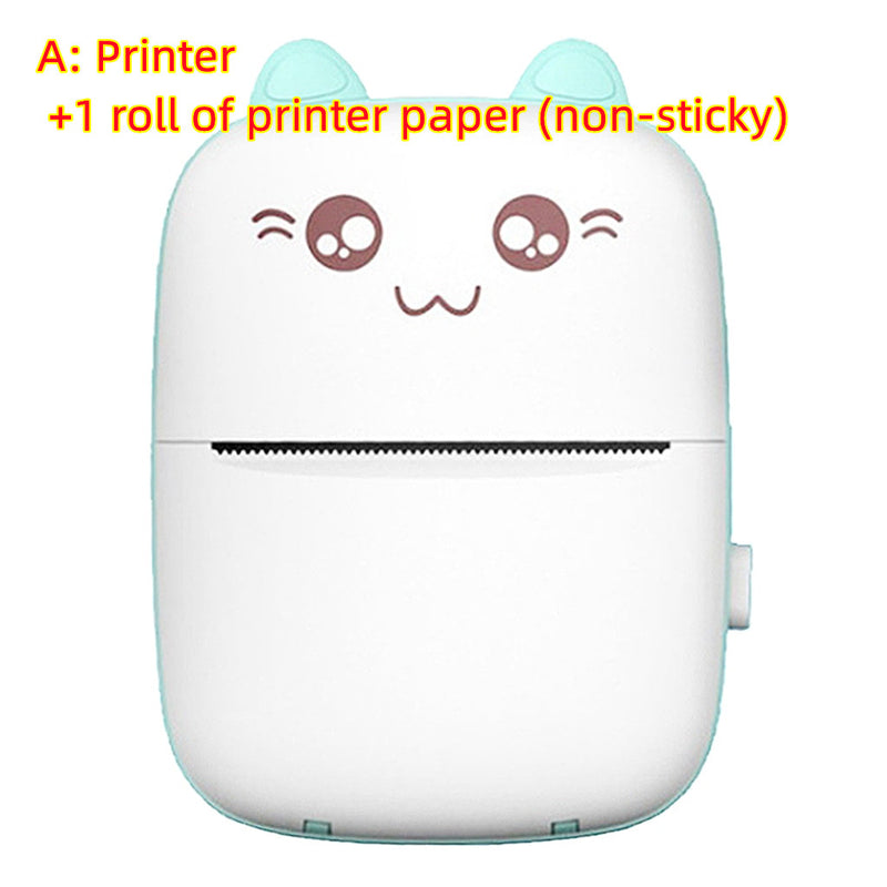 Portable mini printer with Bluetooth