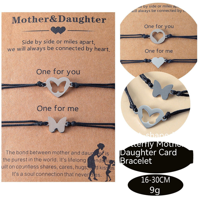 Mother-daughter bracelet