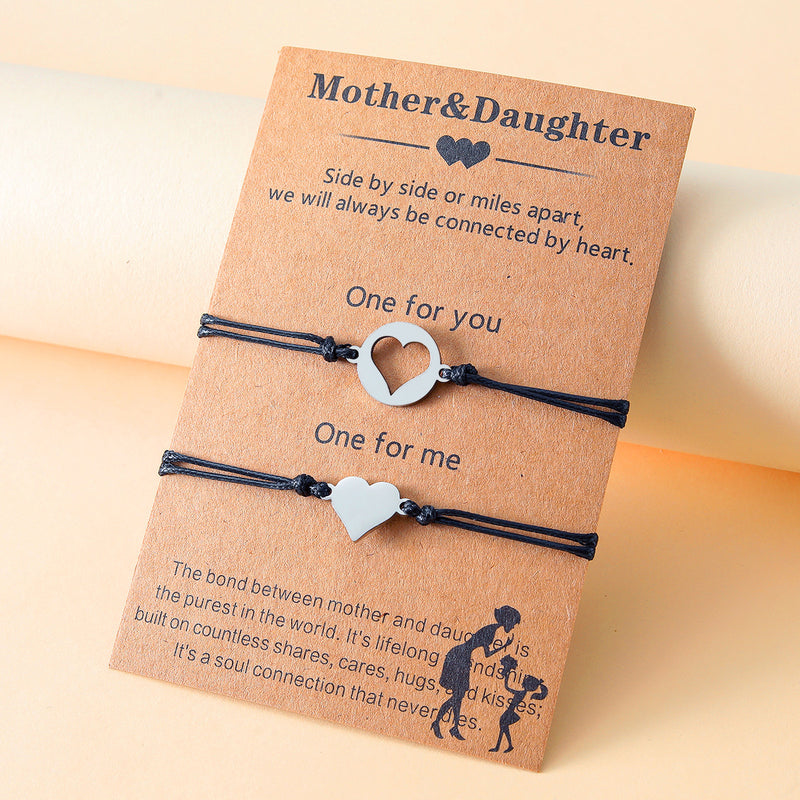 Mother-daughter bracelet