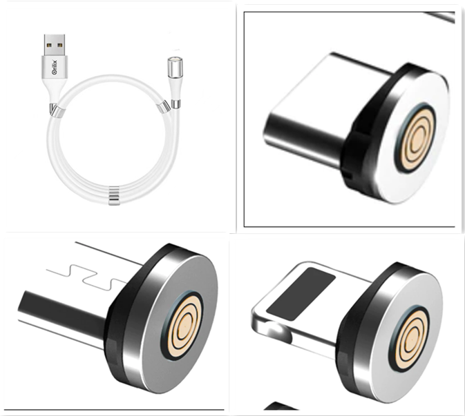 Magnetic charging cable