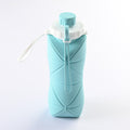 Foldable silicone water bottle