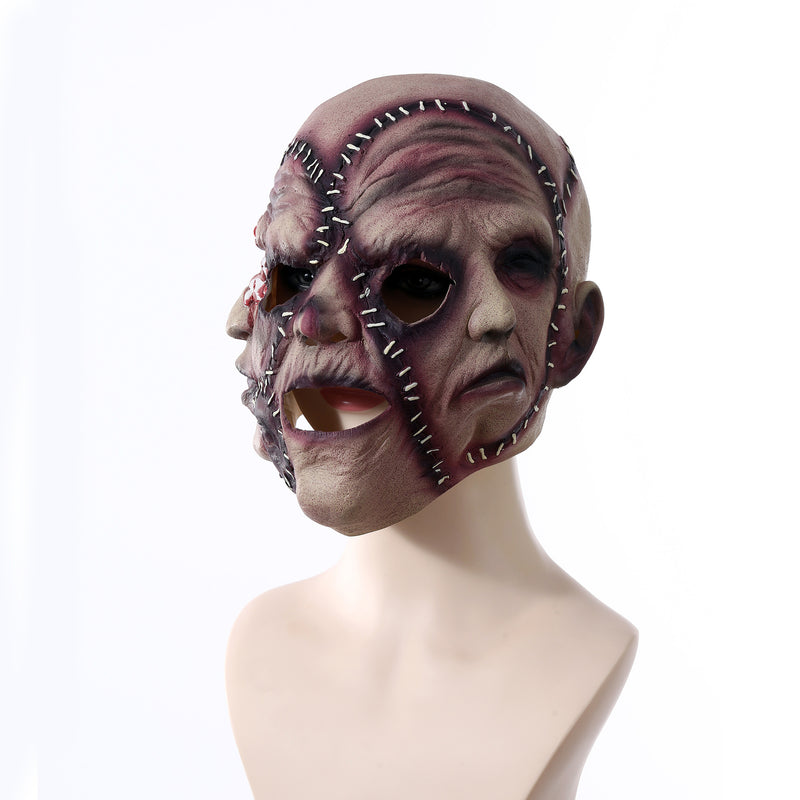 Halloween Dreiseitige Grimasse Horror Maske