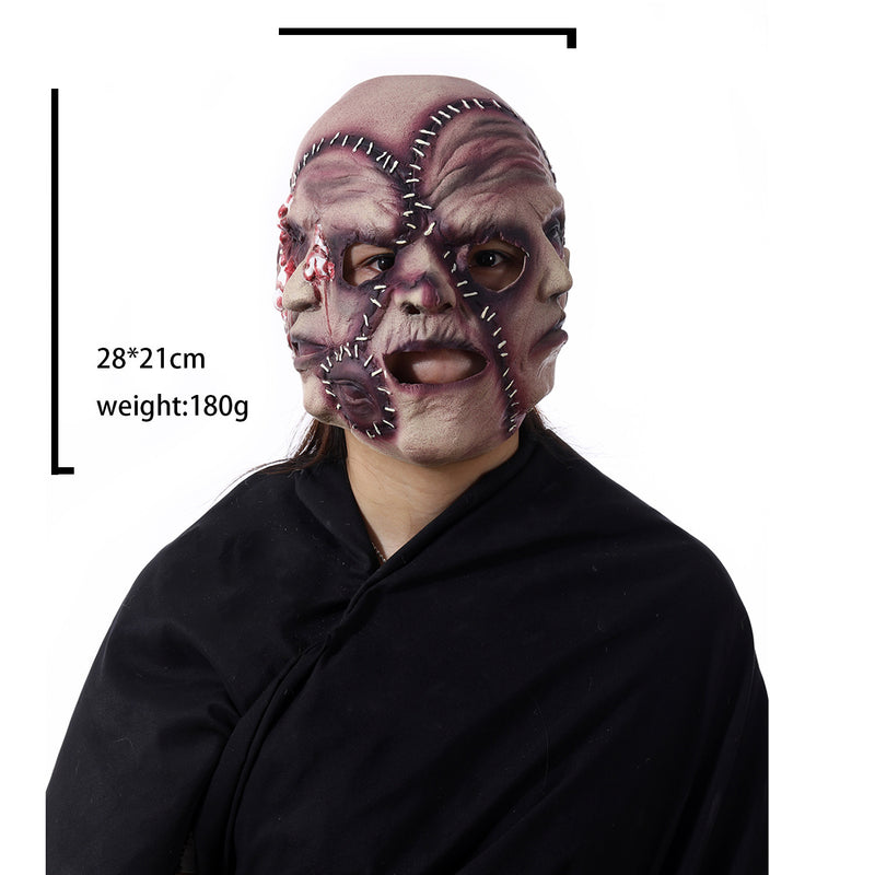 Halloween Dreiseitige Grimasse Horror Maske