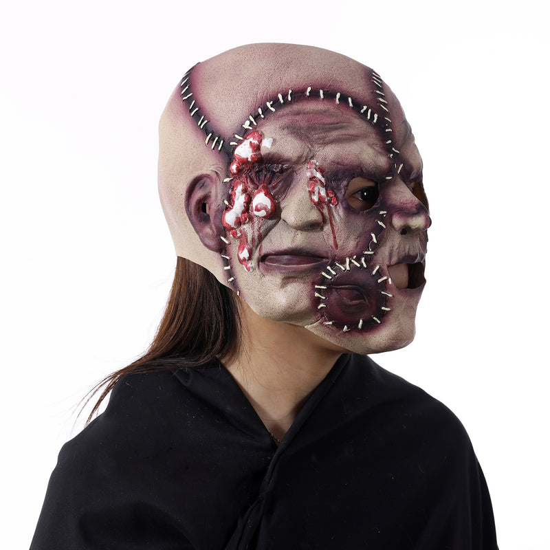 Halloween Dreiseitige Grimasse Horror Maske