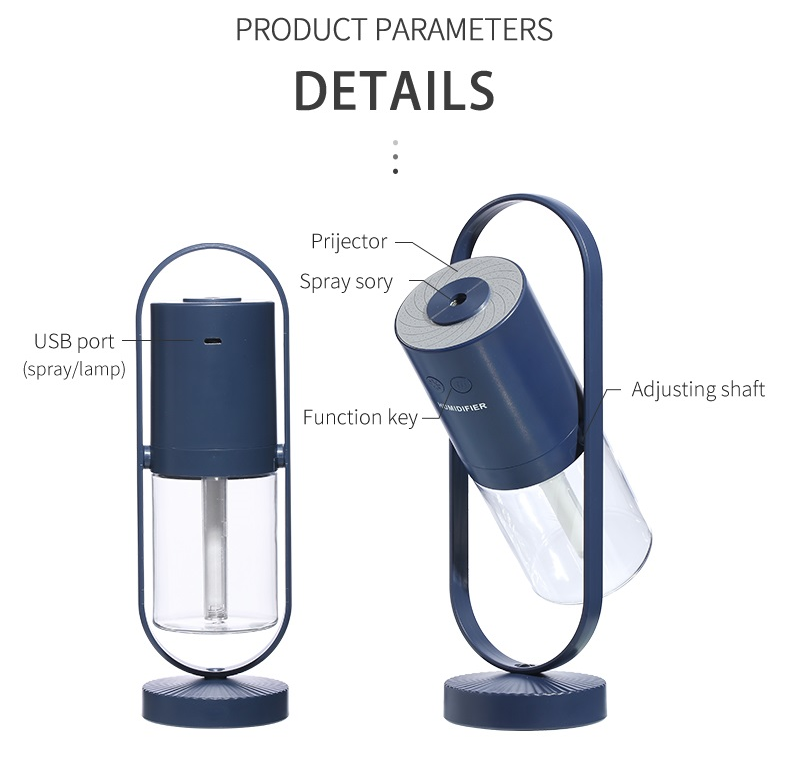 Humidificateur magique avec effets de lumière