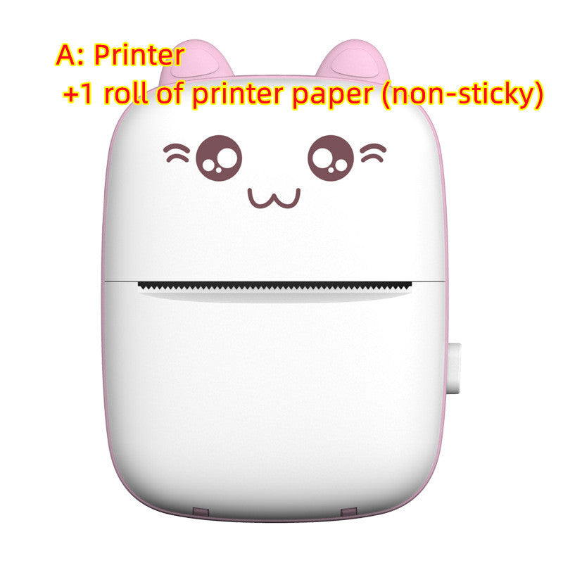 Portable mini printer with Bluetooth